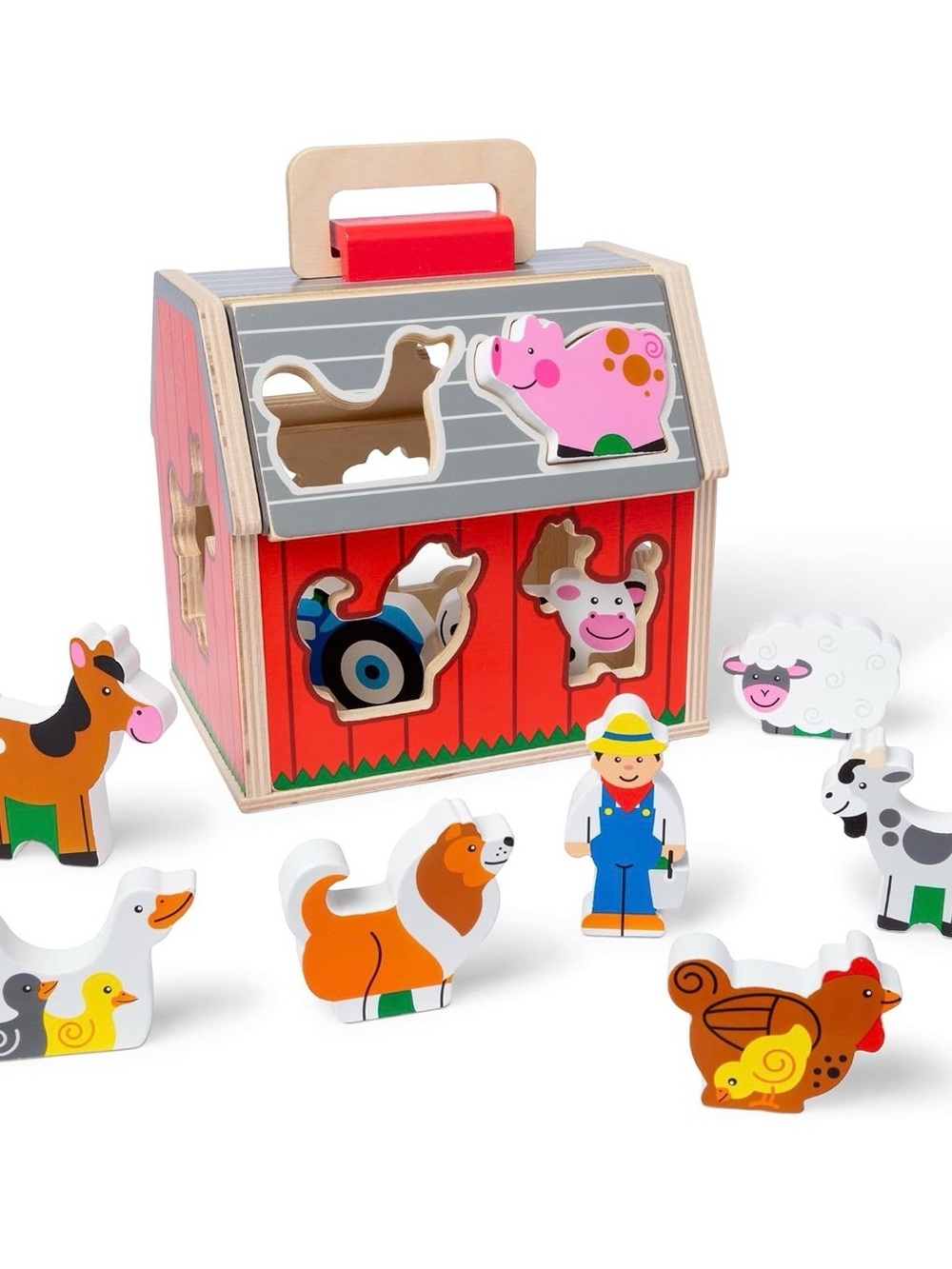 Melissa and Doug take along wooden Toy Barn Farm